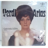 Verdi Arias Cd Gabriella Dery Lp
