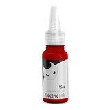 Vermelho Bombeiro 15ml Electric Ink Tintas Tatuagem Tattoo