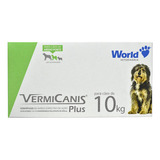 Vermicanis Plus 10kg Com 40 Comprimidos