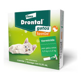 Vermífugo Drontal Spot On Gatos De