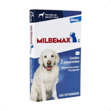 Vermífugo Milbemax Cães 5   25kg C  2 Comprimidos Elanco
