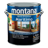 Verniz Acetinado Maritimo Para Madeira Natural 3 6l Montana