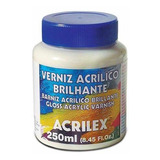Verniz Acrílico Brilhante Incolor P Madeira 250ml Acrilex