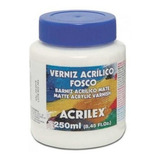 Verniz Acrílico Fosco Incolor P Madeira Artes 250ml Acrilex