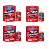 Verniz Automotivo 6100 Lazzuril Kit 900ml 4kits