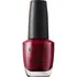 Verniz De Unhas Opi Bogotá Blackberry Dark Red Pearl Vegan