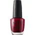 Verniz De Unhas Opi Bogotá Blackberry Dark Red Pearl Vegan