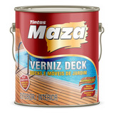 Verniz Deck Hidrorepelente Maza 3 6 Litros Acabamento Semibrilho Cor Transparente