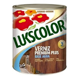 Verniz Madeira Base Água Incolor Brilhante 900ml Lukscolor