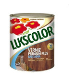 Verniz Madeira Base Água Incolor Brilhante 900ml Lukscolor