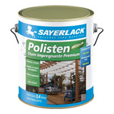Verniz Polisten Base Água Sayerlack Stain Natural 3 6l Acqua Acabamento Mate