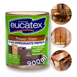 Verniz Power Premium Deck Madeira Stain Natural E Cor 900ml