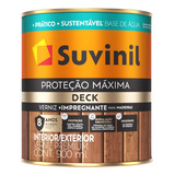 Verniz Proteção Max Deck Água Imbuia Acetinado Suvinil 900ml
