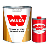 Verniz Pu Wanda 5500 750ml + 150ml Catalisador Wanda