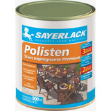 Verniz Sayerlack Polisten Stain Premium Acabamento Acetinado 900ml Cor Mogno