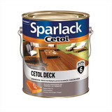 Verniz Sparlack Cetol Deck Natural Acetinado semibrilho 3 6l