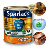 Verniz Sparlack Extra Marítimo Balance Base Água Acetinado Natural Incolor 900ml Sem Cheiro