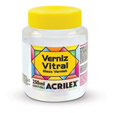 Verniz Vitral Incolor 250ml Acrilex