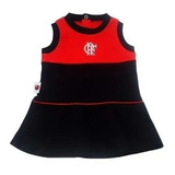 Vestidinho Infantil Do Flamengo