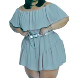 Vestidinho Plus Size Macaquinho