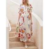 Vestido Saia Longa