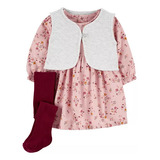 Vestido 3pc Com Colete