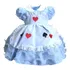Vestido Alice No Pais Das Maravilhas Luxo 1 A 3 Oferta!!