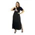 Vestido Amamentação Longo Viscolycra Cores Premium Grávida