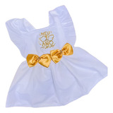 Vestido Ano Novo Bebe