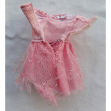 Vestido Antigo Boneca Barbie - Rosa - Eg