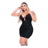 Vestido Aro V Curto Colado Alcinha Com Bojo Tubinho Verão