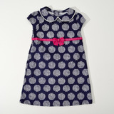 Vestido Azul E Fita