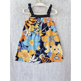 Vestido Azul Florido