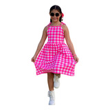 Vestido Barbie Infantil Luxo