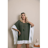 Vestido Bata Feminino Manga