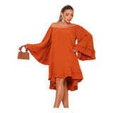 Vestido Bata Manga Longa