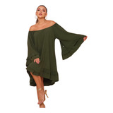 Vestido Bata Manga Longa