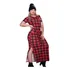 Vestido Bata Mídi Gode Frente Única Soltinho Rodado Verão