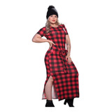 Vestido Bata Midi Gode