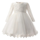 Vestido Batismo Bebe Menina
