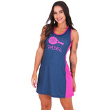 Vestido Beach Tennis Com Short Bolso