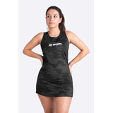 Vestido Beach Tennis Com Shorts Poliéster