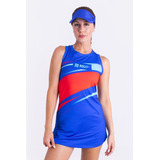 Vestido Beach Tennis Com Shorts Poliéster