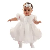 Vestido Bebe Batizado Com
