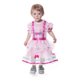 Vestido Bebe Caipira Lilas