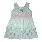 Vestido Bebê Infantil Do Time São