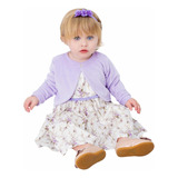 Vestido Bebê Roupa Menina Infantil Luxo