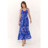 Vestido Biso Longuete Drapeado