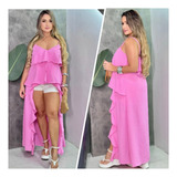 Vestido Blusa Bata Longa