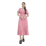 Vestido Bolinha Estampado Com